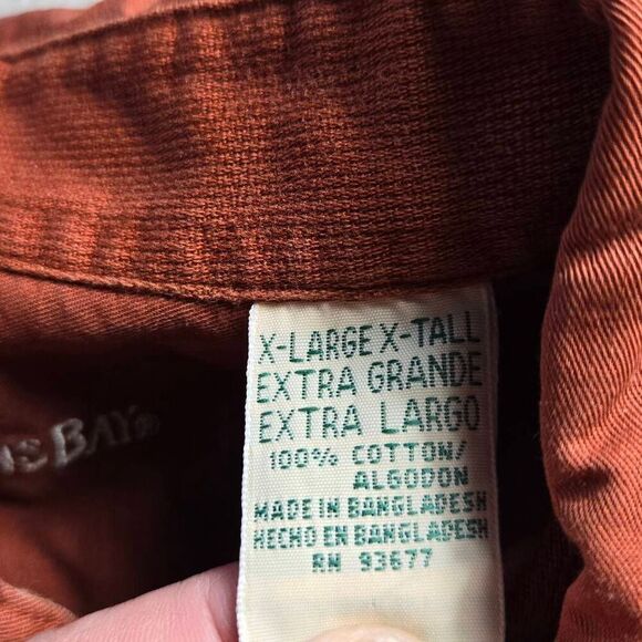 SJB stripped longsleeve buttondown Men's shirt XLT - Picture 4 of 4